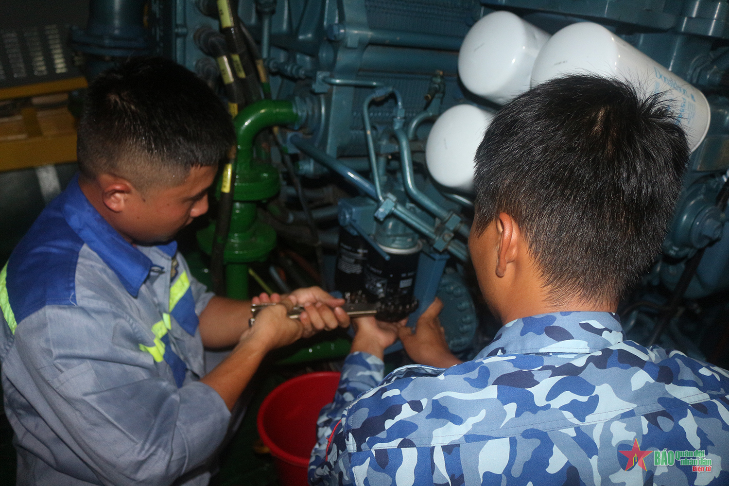 Vùng Cảnh sát biển 4 kiểm tra trình độ kỹ năng nghề năm 2022